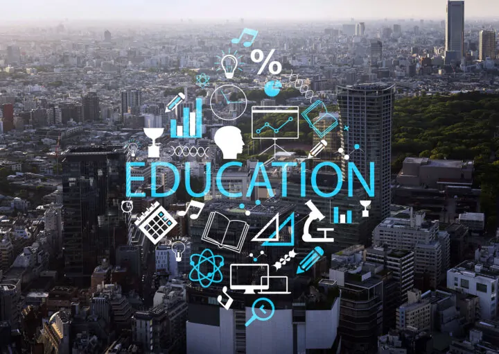 EduSync school management system with 8 core modules, integrating ERP and LMS features to streamline education operations and enhance learning outcomes.