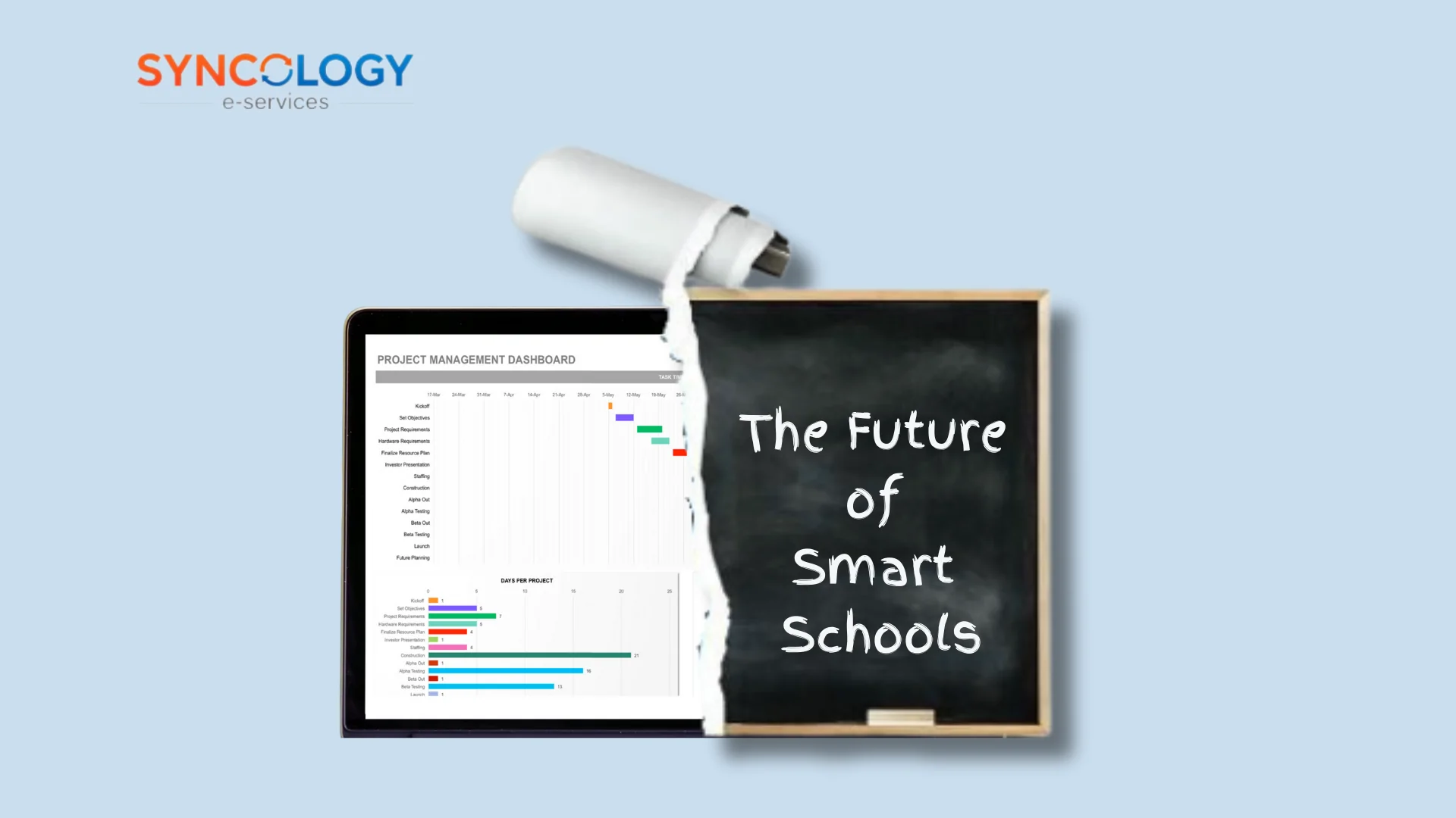 Future of Smart Schools with ERP, LMS, and AI technologies – Syncology e-services