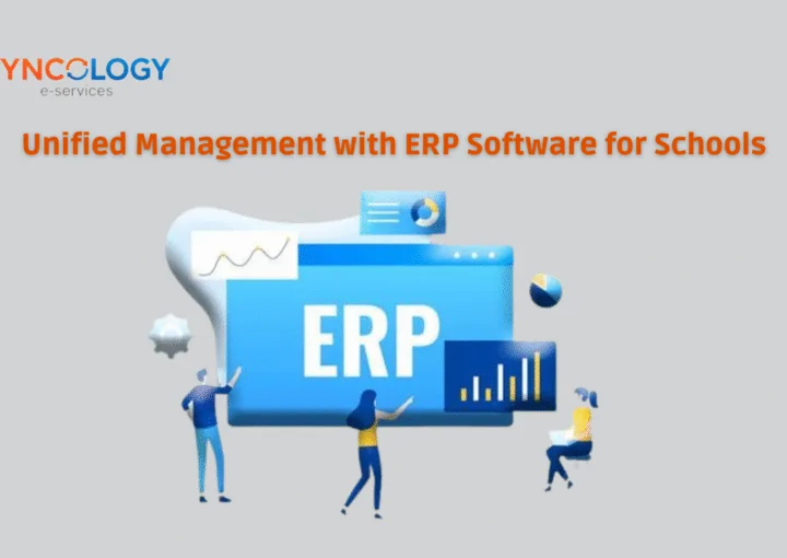 Unified Management Dashboard Showing ERP Software for Schools by Syncology