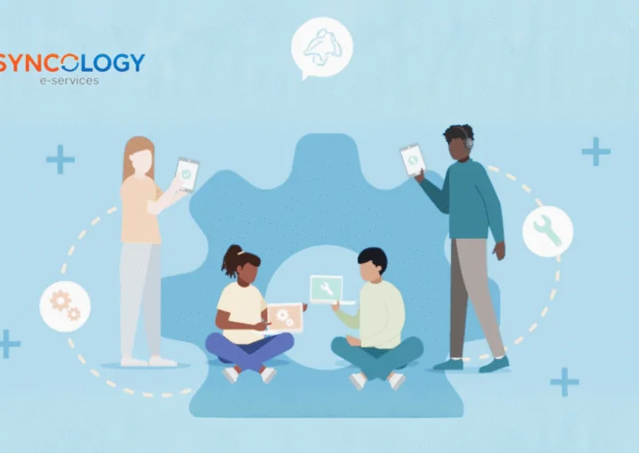 فريق تقني يتعاون داخل المدرسة لتطوير مهاراته ضمن برنامج تدريب الفريق التقني