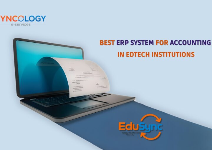 ERP systems for accounting displayed on a digital platform supporting financial management in educational institutions