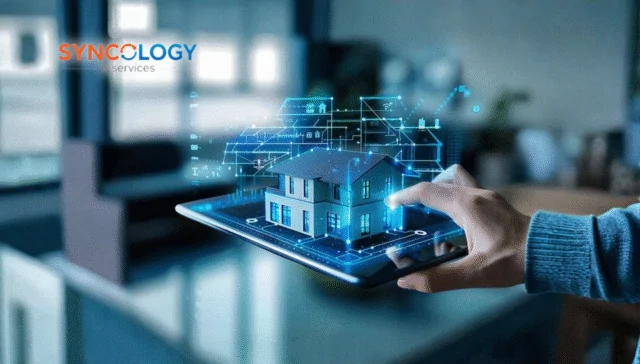 Why Schools Need Smart Network Infrastructure in 2026 1 Illustration showing complex, interconnected digital components representing a school's robust and secure Smart Network Infrastructure.