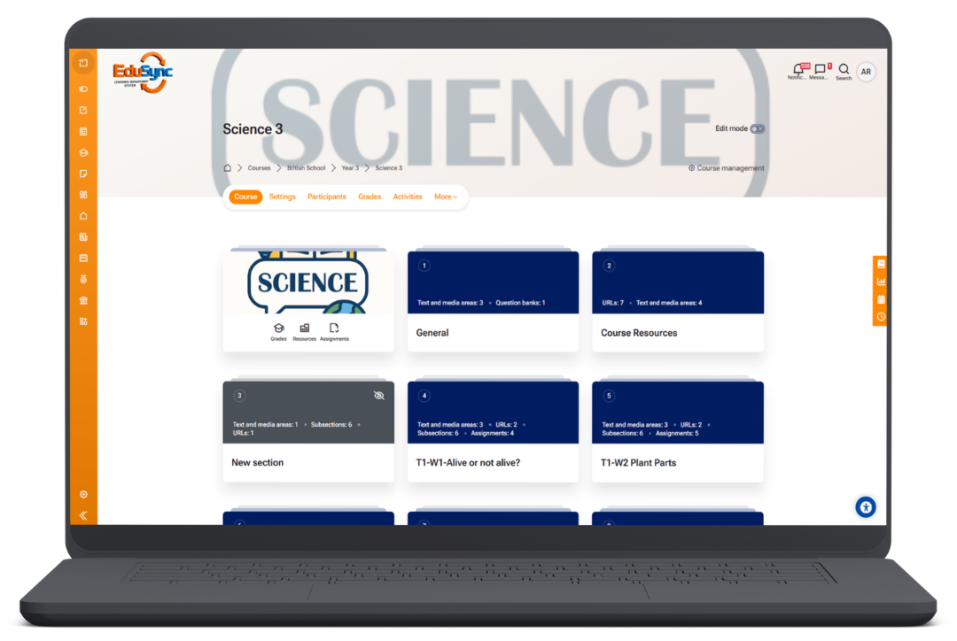 EduSync Learning Management System 3